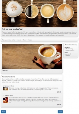 B2B E-Commerce for Microsoft Dynamics 365 Business Central NAV: Product Configurator